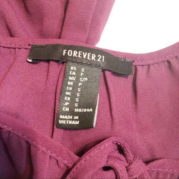 Forever 21 Purple Dress - Picture 3 of 4